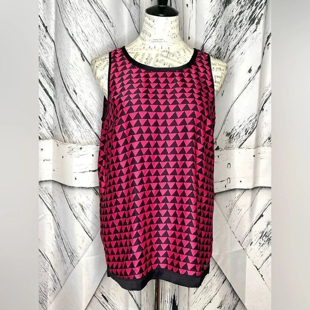 A/X Armani Exchange Tank Top Geometric Print Size S